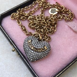 Juicy Couture long chain necklace